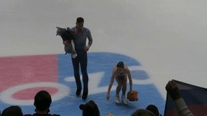 Анастасия Мишина и Александр Галлямов после чемпионского проката