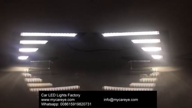 Geely Azkarra Car DRL LED Daytime Running Lights autobody parts смотреть онлайн