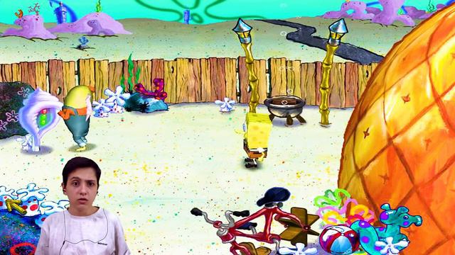 #37 Губка Боб Квадратные Штаны. Игры с Ромой. смотреть онлайн