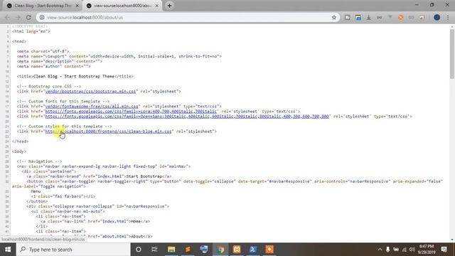 13. laravel bangla tutorial (asset)  | #laravel #laravel 6 | learn hunter