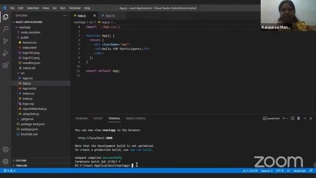 PDP on Web Application Development using Bootstrap & ReactJS (Day 9 Session 1) смотреть онлайн