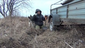 В поисках камня по мёрзлой земле