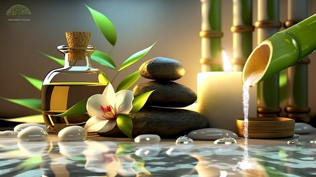 Música Zen Relajante con Sonidos de Agua de Bambú • Yoga, Masajes y Mindfulness, Regenerar Energía
