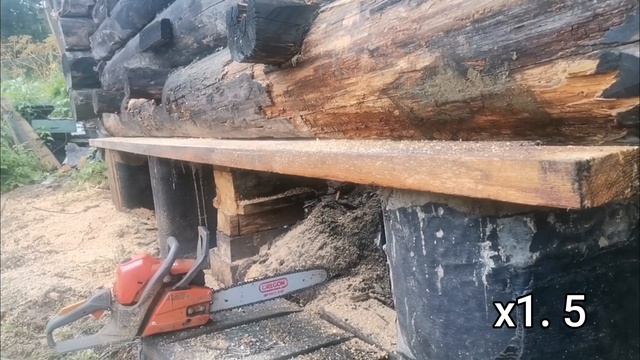 Как подпилить венец. смотреть онлайн