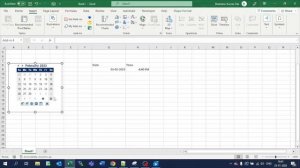 How to Get Mini Calendar and Date Picker - Excel Add-ins | Calendar, Date and Time Picker in Excel