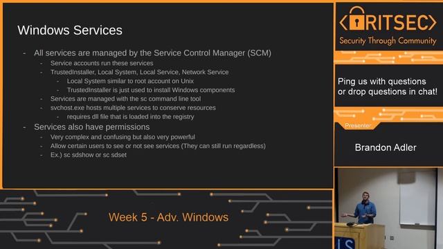Week 5 Education - Advanced Windows смотреть онлайн