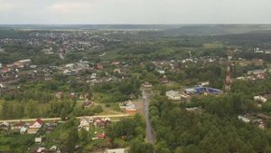 Сосновоборск вид с квадрокоптера часть2