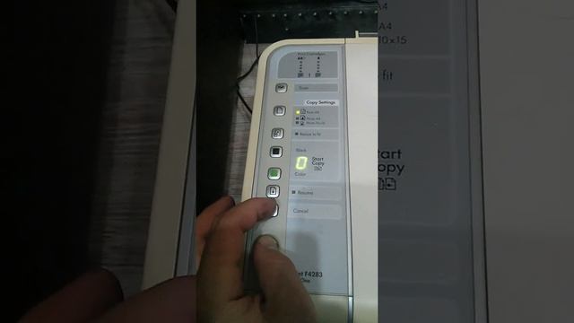 Printer HP F4283 does not see cartridges hp 121 смотреть онлайн