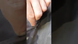 Как запаять дырку пластика