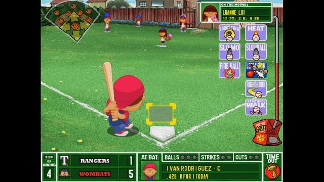 Five Amazing Dingers! | Backyard Baseball 2001 Gameplay смотреть онлайн