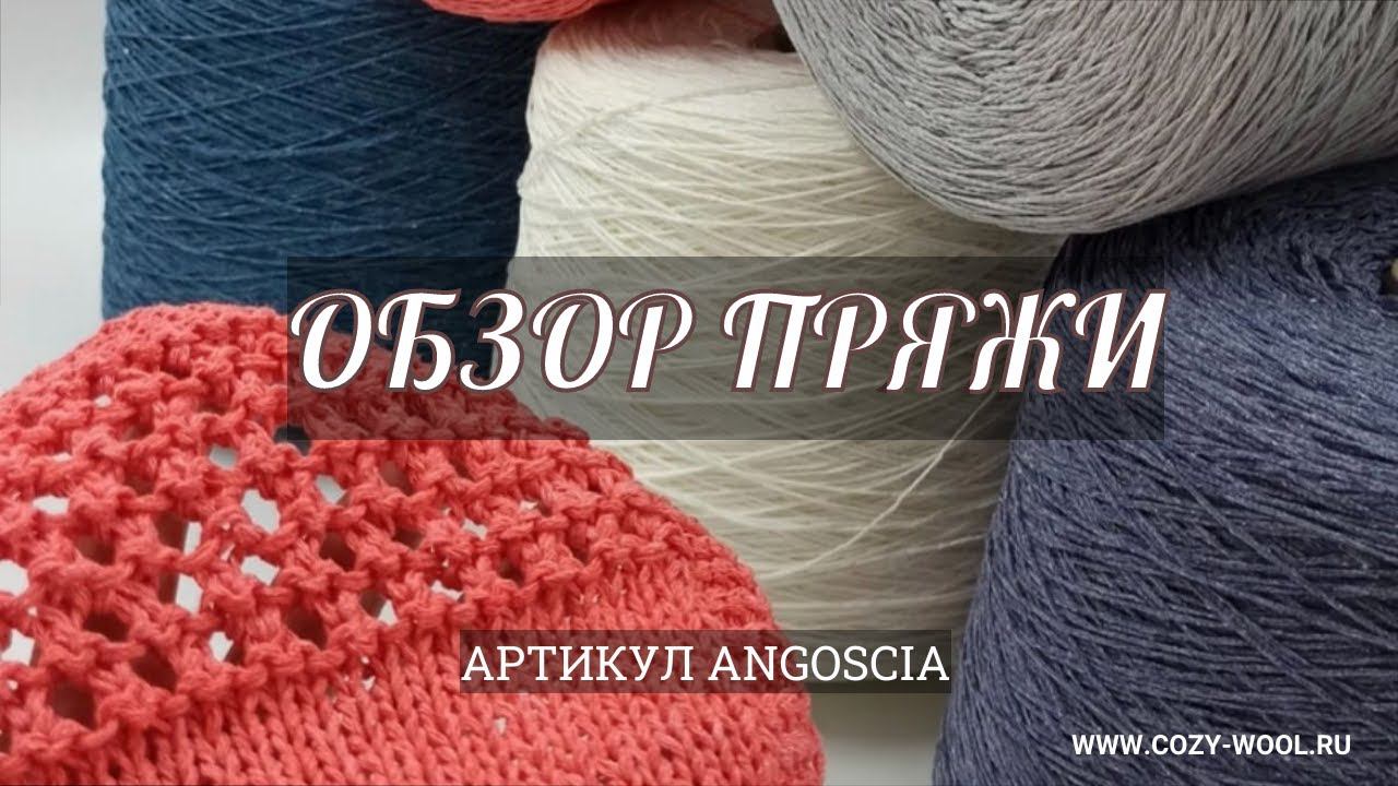 Обзор пряжи. Артикул Angoscia смотреть онлайн