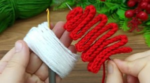 Вяжем елочную игрушку крючком ??