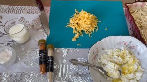 ПИРОГ С ТВОРОГОМ И СЫРОМ (ЛЕНИВАЯ АЧМА)
