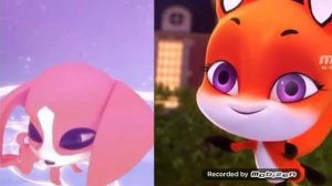 Леди баг в образе всех квами 🌈