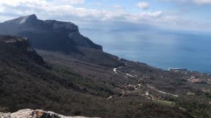 По Крыму пешком. В горах над бухтой Ласпи. Балаклава. Севастополь