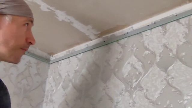 Практика работы с профилем для натяжного потолка, немного хитростей, монтаж потолка. Ростов-на-Дону