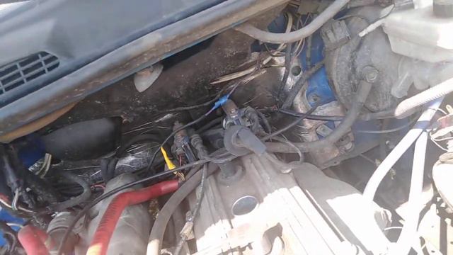 Не тянет газель, троит движок.