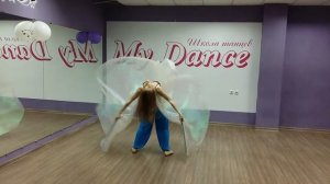 Школа танцев "My Dance" Танец живота с крыльями. Шоу-программа