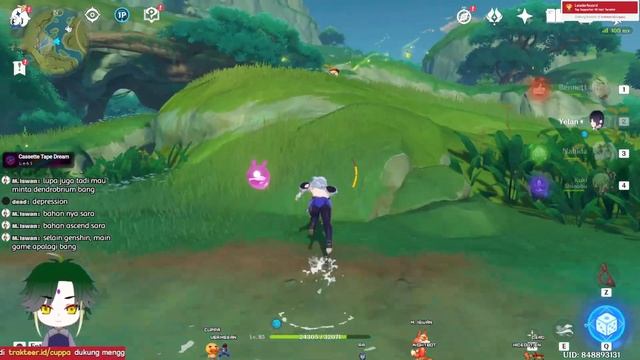 ? LIVE | Live Bentar, Daily, Nguli Primo buat Senjata Yelan Genshin Impact Indonesia (7) смотреть онлайн