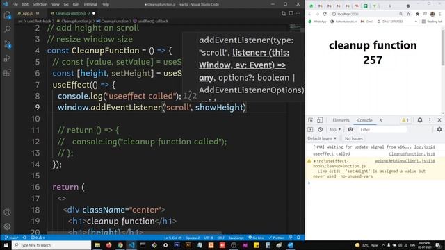 UseEffect Cleanup Function | Part - 2 смотреть онлайн