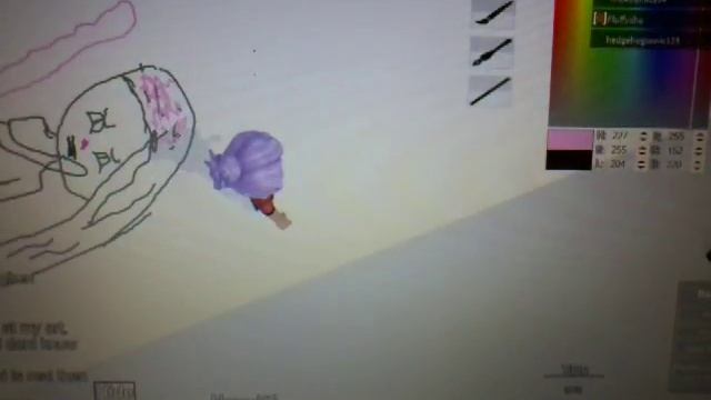 Рисую в роблоксе и в игре Free Draw ( Roblox ) ? смотреть онлайн