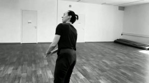 Танцевальная фраза под метроном/Contemporary dance phrase (metronome).