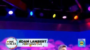 Adam Lambert performs 'You Make Me Feel (Mighty Real)' on 'GMA' l GMA