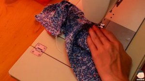 Шьём детский сарафан из маминого подола(we sew a children's sarafan from mother's dress)