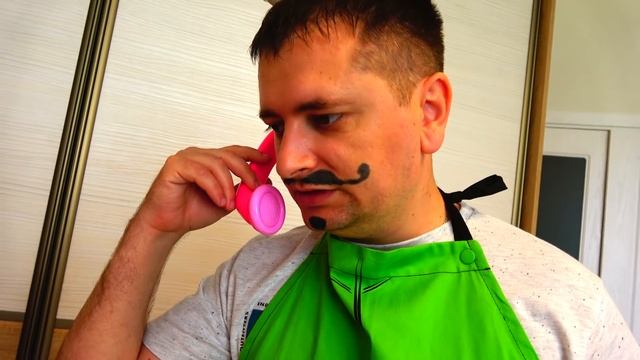 Папа и девочки - веселые истории про платья и косметику для детей смотреть онлайн