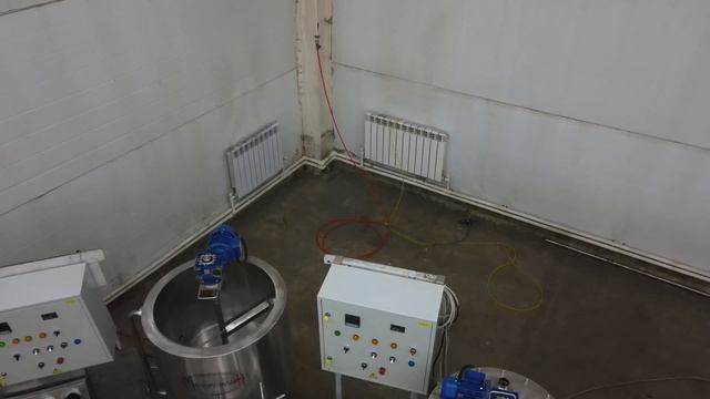 Оснащение цеха переработки молока (500кг в день) в кисло-молочку - вид с DJI смотреть онлайн