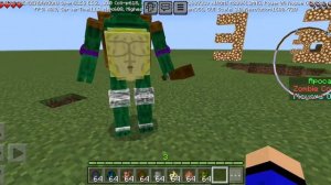 мод на черепашки-ниндзя в Minecraft