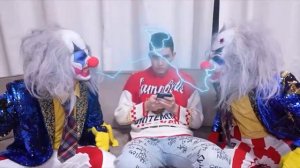 Клоун А4 матерится