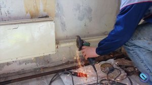 Монтаж радиаторов отопления на сварке