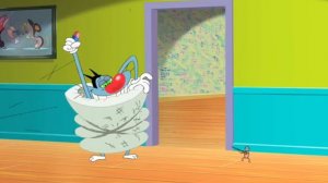 Перевод мультфильма Огги и тараканы на русском языке