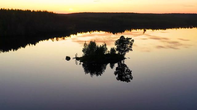 Карелия. Озеро Зимнее