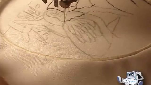 Живопись иглой. Свободно-ходовая вышивка смотреть онлайн