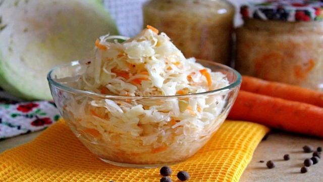 КАК мариновать КАПУСТУ? Маринованная, простая и хрустящая заливная капуста с морковью на зиму
