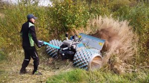 Косилка для склонов Brielmaier на трассе М-9