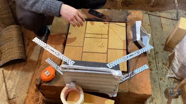 Построил печь за 6 тысяч // Как сложить самую бюджетную печь // Отопление мастерской смотреть онлайн