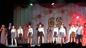 Заключительная песня "Юбилей школы № 8", Таганрог 07.11.2019