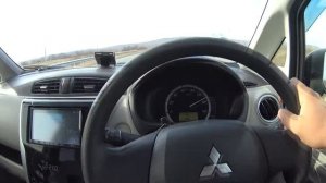 Кей кар Mitsubishi EK-WAGON разгон до 100