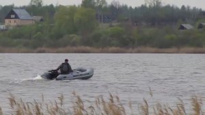 Profmarin 340, мотор Nissan Marin 9.8