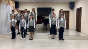 Музыка В. Зуева, слова Ю. Мориц "Весёлый завтрак". Исполняет вокально-хоровой ансамбль Сенежской ДШ