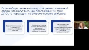 Модуль 7. Особенности подбора образовательной программы