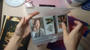 распаковка альбома джи айдл HEAT! 1 часть.