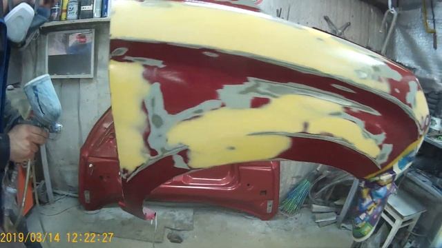 лада Х РЕЙ рихтовка крыла . устанока капота покраска смотреть онлайн