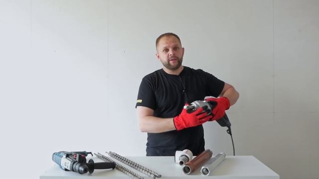 Сверлим отверстия в бетоне при электромонтаже смотреть онлайн