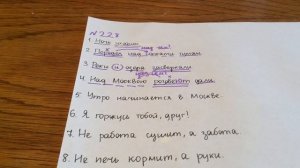 Задание №228. Русский язык 5 класс Ладыженская.