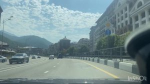 Красная поляна.Высота 960 метров над уровнем моря.