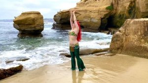 The Little Mermaid Ariel Belly Dance | Part of Your World Choreography
